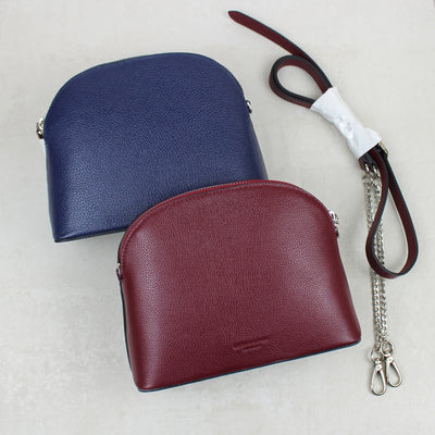 Leather Extra-Large Crossbody Clutch Bag